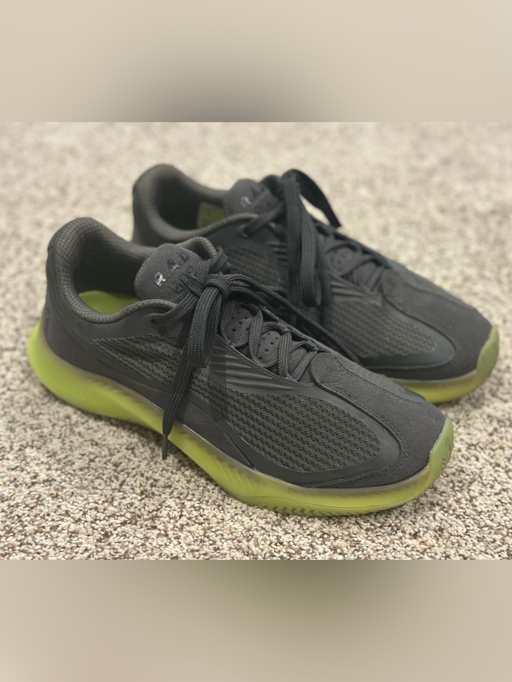 RAD One - V1 - 6.5, Grey Sneaker with Green Sole